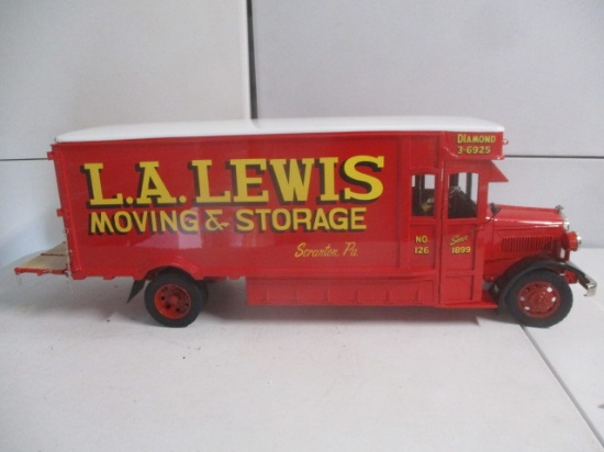 LA Lewis Moving & Storage Truck Scranton PA  28 1/2" Reto 123LLC #006 #275