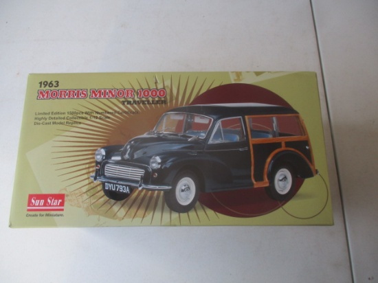 Sunstar 1963 Morris Minor 1000 Traveler 1:12 Scale