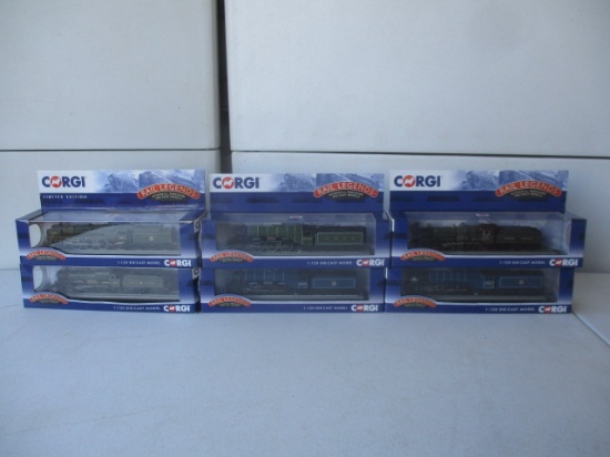 6-1:120 Diecast Model Corgi Rail Legends "Charles Dickens", Pendennis Castle, Flying Scotsman,