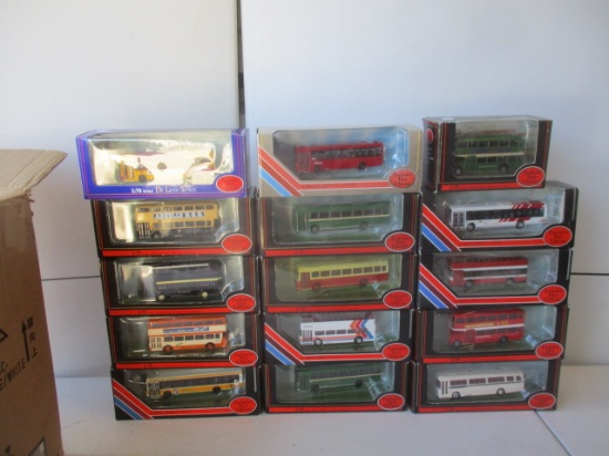 15 Gilbow 1:76 Scale Buses. MIB