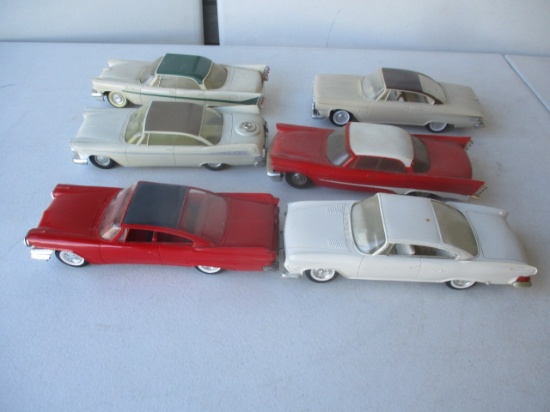 6 Vintage Dodge/Desoto/Plymouth Promo Cars. Some Have Damage but Most are in very good