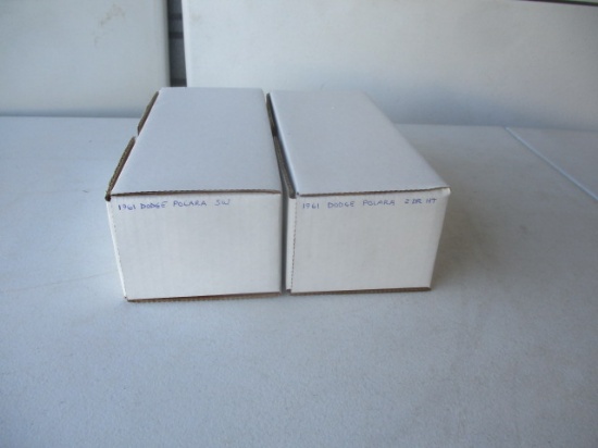 2 Unbuilt Rare Modelhuas Resin 1/25 Scale Kits. 1961 Dodge Polara 2 Dr. Hardtop, 1961 Dodge Polara