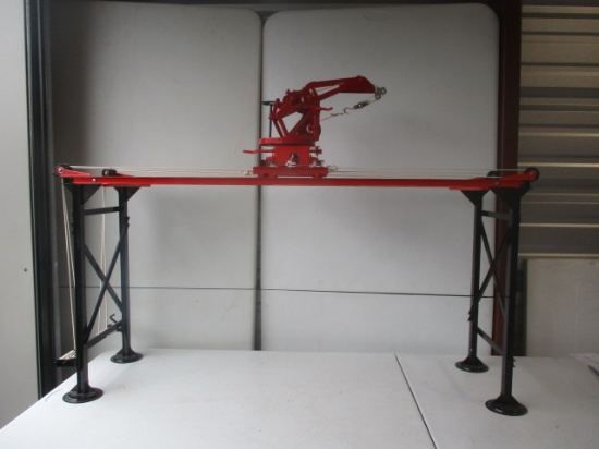 RTW Made in USA Pressed Steel Overhead Crane. 44 1/2" W x 32" H