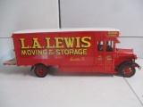 LA Lewis Moving & Storage Truck Scranton PA  28 1/2