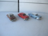 3 1950's Chevrolet Promo Cars: 1952, 1954 and 1958. All in Good to Excellent Condition,