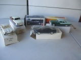 6 Promo Cars in Original Boxes.  The 2 1950's Pontiacs Are Re-Issues