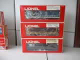 3 Lionel Engines: Boston & Maine GP-9 6-8654, Northern Pacific GP-9 Diesel, and Penn Central GP-7,