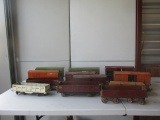 Vintage Tin Lionel Train Cars (13), Freight, Cattle, Gondolas, Etc.