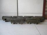 9 Vintage Lionel New York Central Passenger Cars and Mail Car.