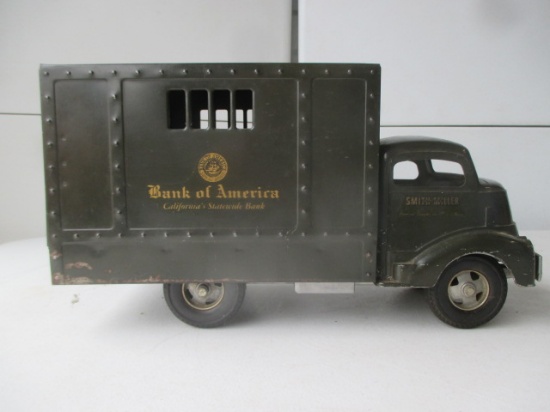 Smitty Toys, Bank of America Armored Car, California State Wide Bank, Smith-Miller California, 14"
