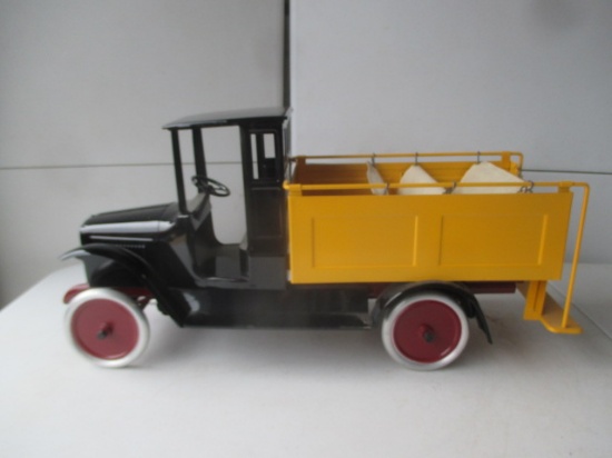 Buddy L, May have been restored. Open Back Truck with Canvas - 26"