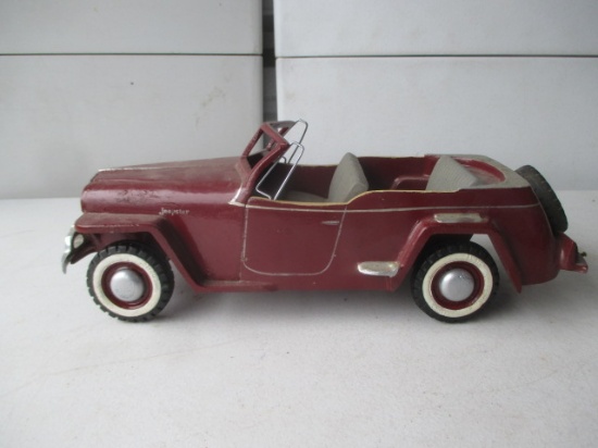 A 1 Toys, Jeepster - No steering wheel on rear bumper. 15"