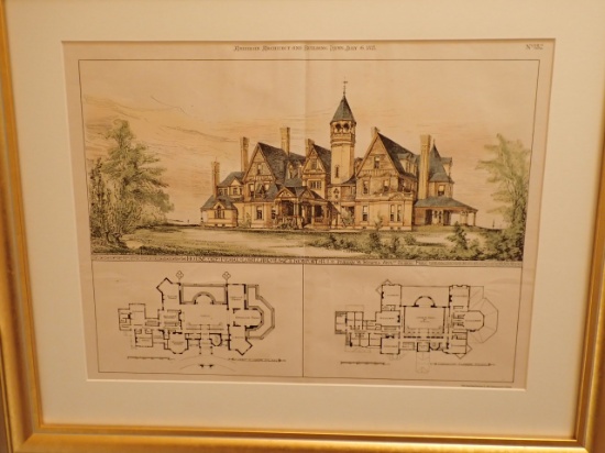 Newport R.I. - Pierre Lorillard Esq House American Architecture and Building News 1878
