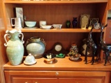 Porcelain, African & Mexican Items