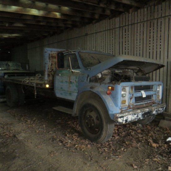 1971 CHEVROLET C50 SA 16 Ft Stakebody Truck, VIN 3 CE531P128414, AS IS
