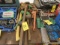 ASSORTED WRENCHES & SLEDGEHAMMERS