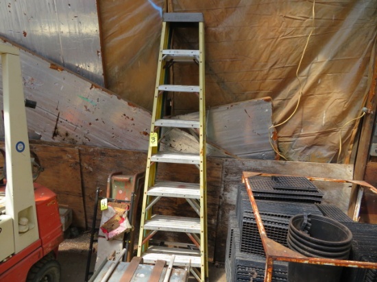 (2) 8' FIBERGLASS STEP LADDERS