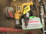 RIGHT ANGLE GRINDER AND DREMEL UNIT