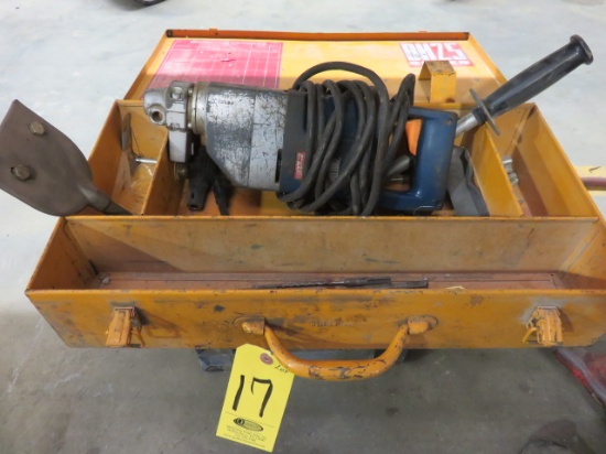 AEGBH25 SUPER ROTARY HAMMER WITH BITS (CONDITION UNKNOWN)