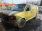 2003 GMC SAVANNA 1500 CARGO VAN AWD, VIN 1GTFH15T931127713, PARTS SHELVES, 238,893 UNVERIFIED MILES-