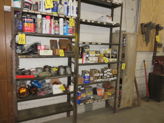 (2) STEEL SHELF UNITS (CONTENTS NOT INCLUDED)