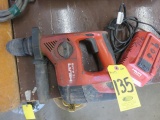 HILTI TE4-A18 CORDLESS HAMMER DRILL WITH BATTERY AND CHARGER