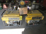 (2) DEWALT PORTABLE GAS GENERATORS (CONDITION UNKNOWN)