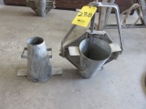 GALVANIZED SLUMP CONE, BASE AND EXTRA CONE