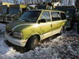 1996 GMC SLT AWD SAFARI VAN, VIN 1GKEL19W2T8520305-AS IS