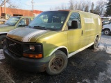 2003 GMC SAVANNA 1500 CARGO VAN AWD, VIN 1GTFH15T931127713, PARTS SHELVES, 238,893 UNVERIFIED MILES-