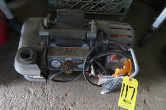 RIDGID OF501 50TS 5 GALLON PORTABLE AIR COMPRESSOR, 150 PSI, 4.9 SCFM