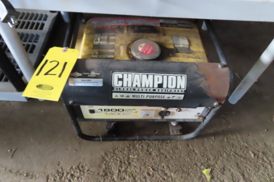 CHAMPION 1800 WATT PORTABLE GENERATOR, MODEL NO. 42432