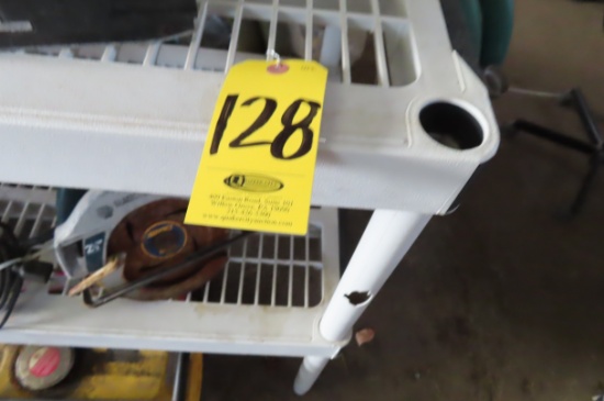 (3) PLASTIC SHELF UNITS
