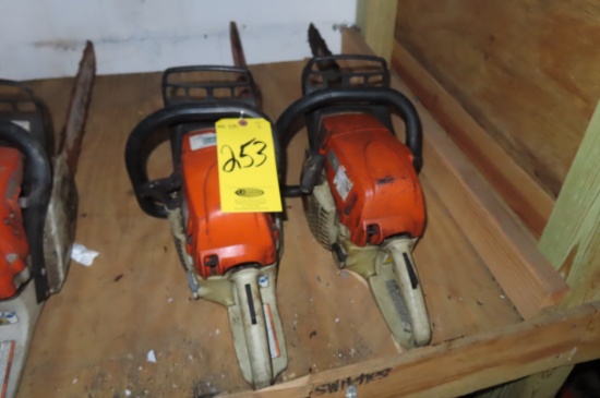 (2) STIHL MS271 CHAINSAWS
