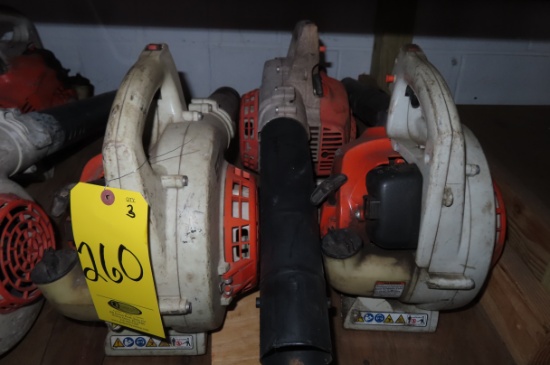 (3) STIHL BG 55 BLOWERS (UNKNOWN CONDITION)
