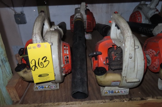 (3) STIHL BG 55 BLOWERS (UNKNOWN CONDITION)