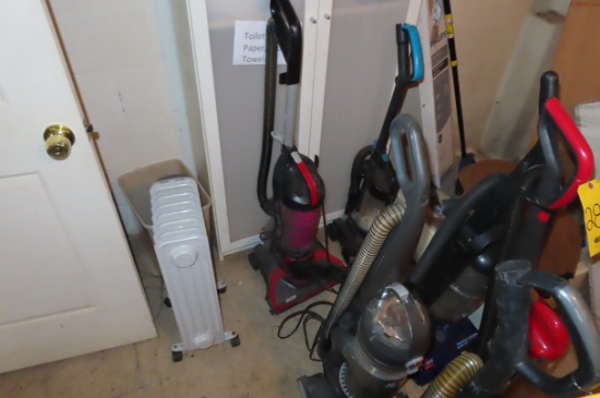 (3) VACUUM CLEANERS