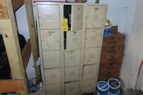 15 UNIT SHOE LOCKER