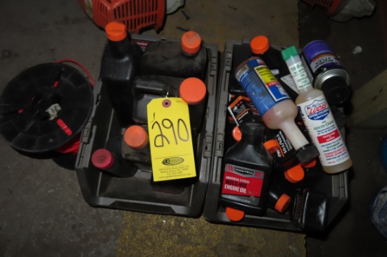 ASST. OILS, CLEANERS, ETC.