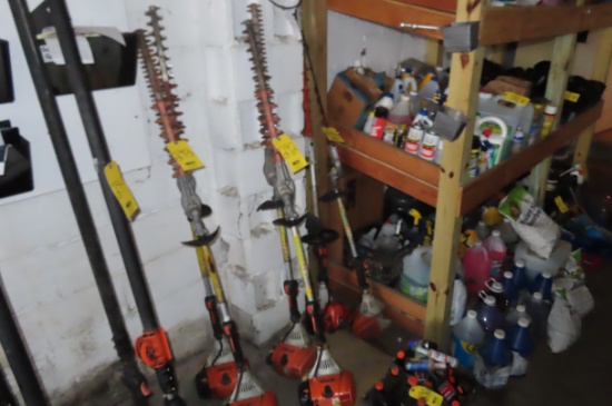 (2) STIHL EXTENDED HEDGE TRIMMERS (UNKNOWN CONDITION)