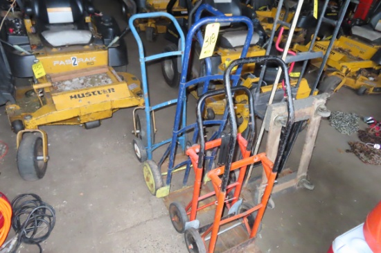 (4) ASST. HAND TRUCKS