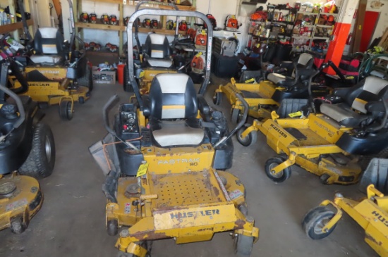 2015 HUSTLER 933481 FASTRAK SD 0 TURN MOWER WITH 48 IN. BOTTOM MOUNT DECK, S/N 15059352 (390 HOURS)