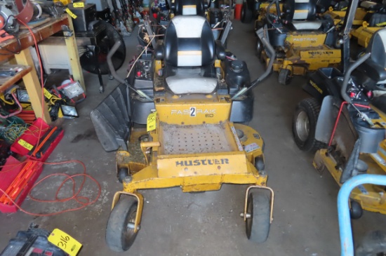 2014 HUSTLER 933481 FASTRAK SD 0 TURN MOWER WITH 48 IN. BOTTOM MOUNT DECK, S/N 14121757 (396 HOURS)
