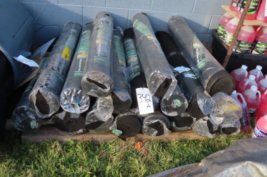 (18) ROLLS OF SCOTTS PRO LANDSCAPE FABRIC, 4 FT. X 220 FT. (NEW)