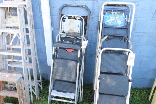 (4) ASST. STEP LADDERS