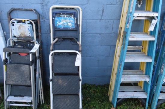 (4) ASST. STEP LADDERS