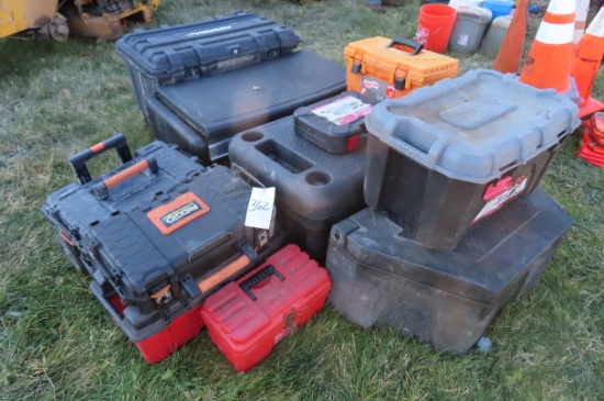 ASST. TOOL AND EQUIPMENT BOXES