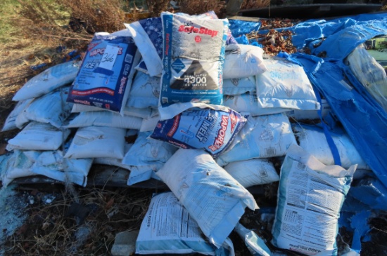 (40+) 40 LB BAGS OF ICE MELT