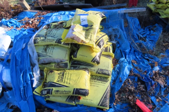 (25+) 50 LB BAGS OF ROCK SALT ICE MELTER