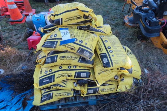 (20+) 50 LB BAGS OF ROCK SALT ICE MELTER